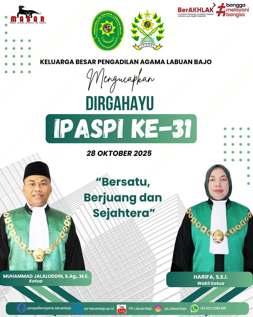 Ulang tahun ipaspi 31
