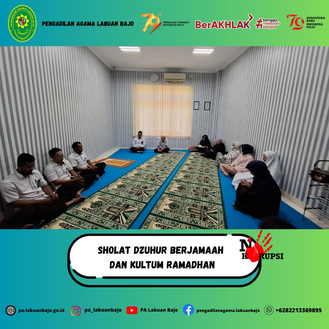 Sholat Jamaah dan Kultum Ramadhan