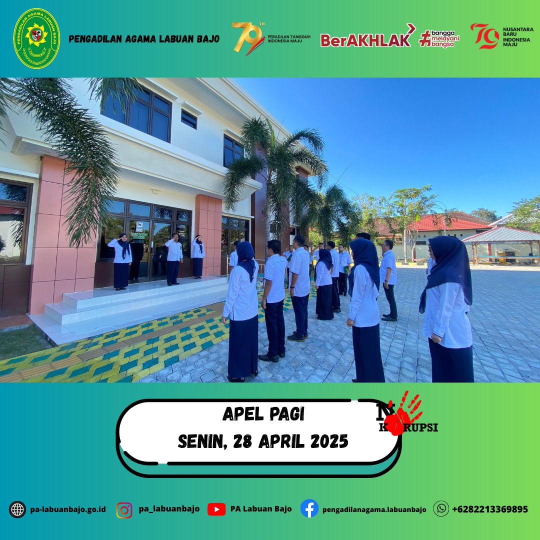 Apel pagi april 1