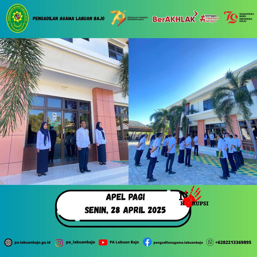 Apel pagi april 2