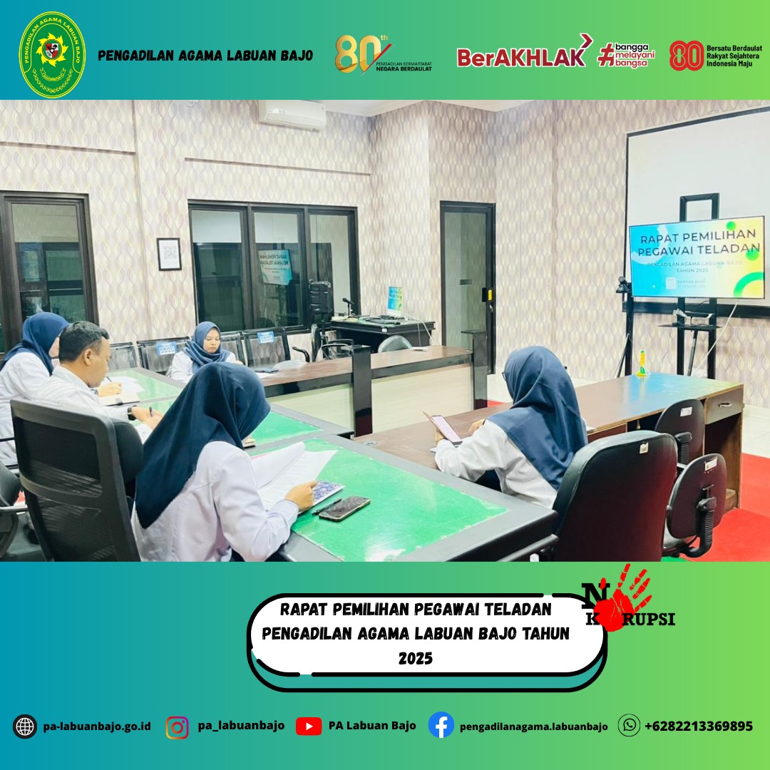 Rapat Pemilihan Pegawai Teladan